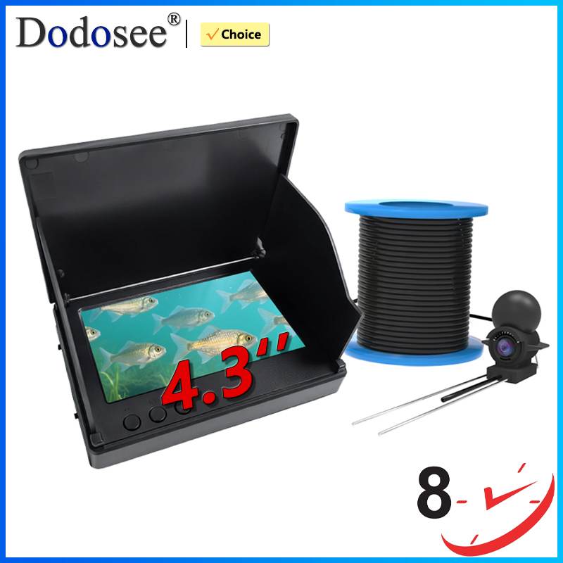 Fish Finder Portable - Dodosee 220 ° Onderwatervissen Camera Handheld