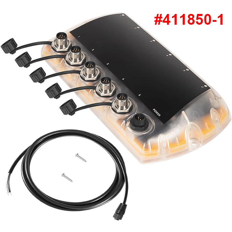 Fish Finder Cable - 411850-1 AS ETH 5PGL Ethernet-switch voor