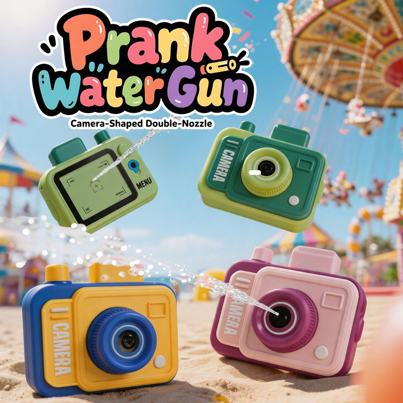 Underwater Camera - Dubbelzijdig waterpistool Camera Water Prank Gun