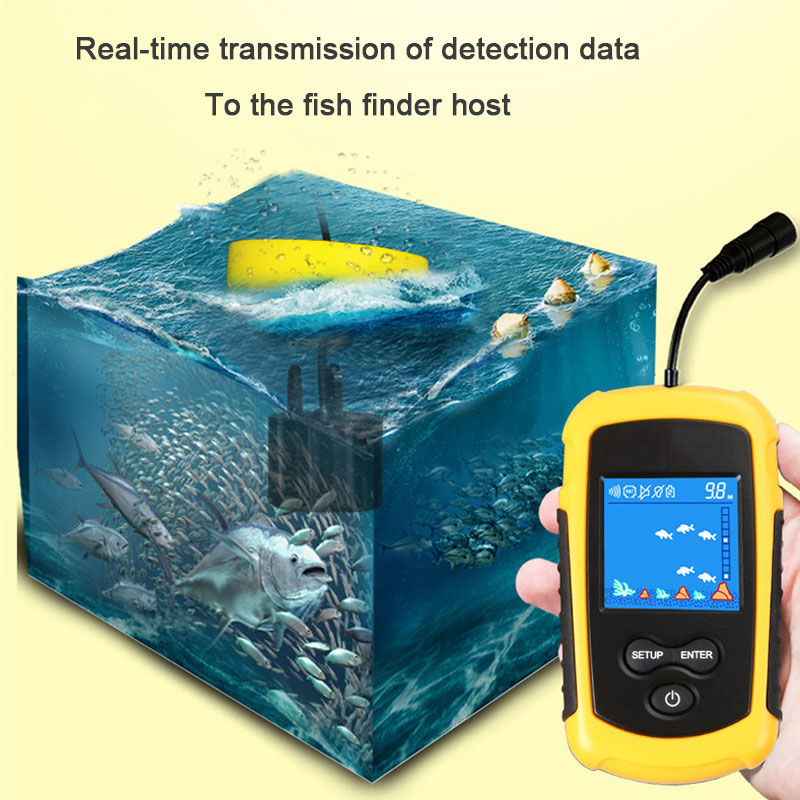100M Bedraad Kleurenscherm Dra - Fish Finder Cable recensie en prijs