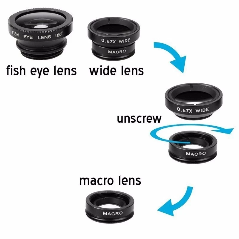 3-in-1 Fisheye Telefoonlens 0. - Fishing Camera recensie en prijs