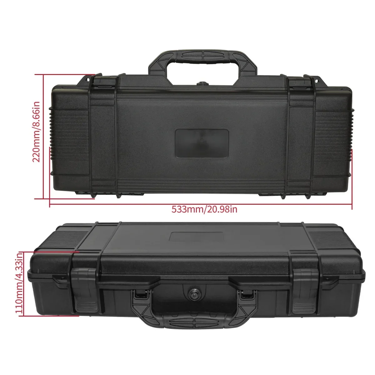 1-delige draagbare opbergbox m - Fish Finder Case recensie en prijs